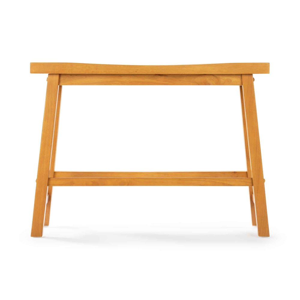 Boraam - Sonoma Backless Bench - Honey Oak - 75625 view 4