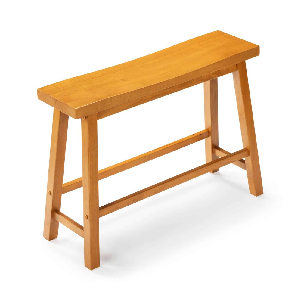 Boraam - Sonoma Backless Bench - Honey Oak - 75625 view 5