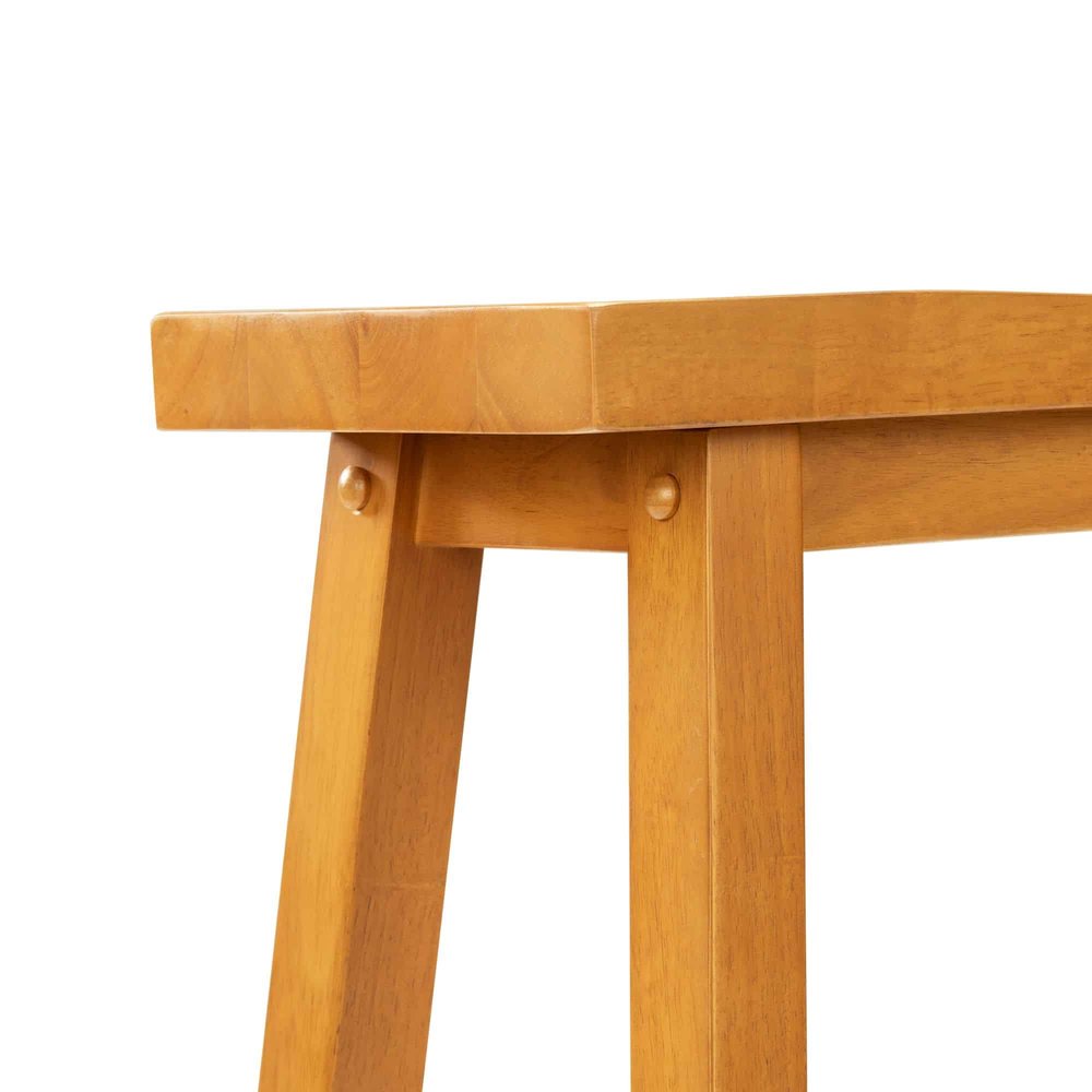 Boraam - Sonoma Backless Bench - Honey Oak - 75625 view 7