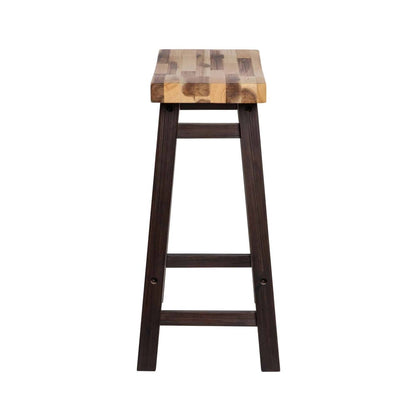 Boraam - Sonoma Backless Saddle Counter Stool - Blended Espresso Finish - 71024 view 3