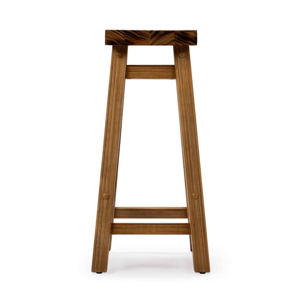 Boraam - Sonoma Backless Saddle Counter Stool - Burnt Natural - 80324 view 3