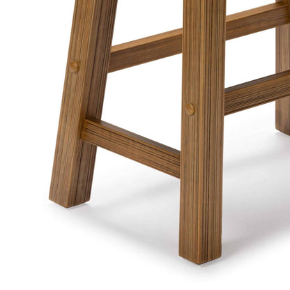 Boraam - Sonoma Backless Saddle Counter Stool - Burnt Natural - 80324 view 5