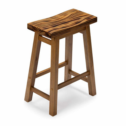 Boraam - Sonoma Backless Saddle Counter Stool - Burnt Natural - 80324 view 8