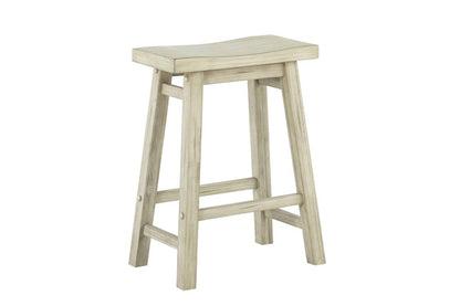 Boraam - Sonoma Backless Saddle Counter Stool - Sawgrass Finish - 72024 view 1