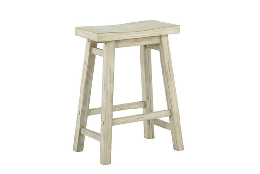 Boraam - Sonoma Backless Saddle Counter Stool - Sawgrass Finish - 72024 view 1