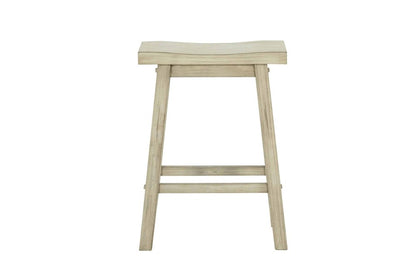 Boraam - Sonoma Backless Saddle Counter Stool - Sawgrass Finish - 72024 view 2