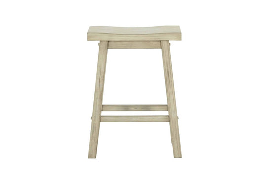 Boraam - Sonoma Backless Saddle Counter Stool - Sawgrass Finish - 72024 view 2