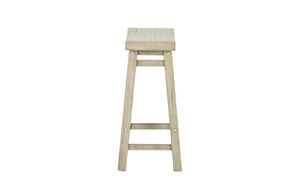 Boraam - Sonoma Backless Saddle Counter Stool - Sawgrass Finish - 72024 view 3