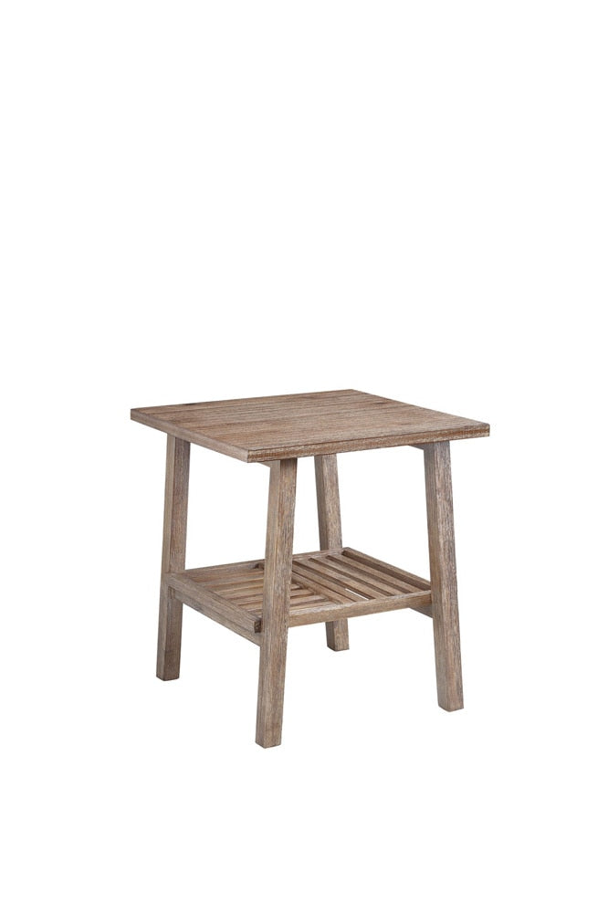 Boraam - Sonoma End Table [Barnwood Wire-Brush] - 75030 veiw 1
