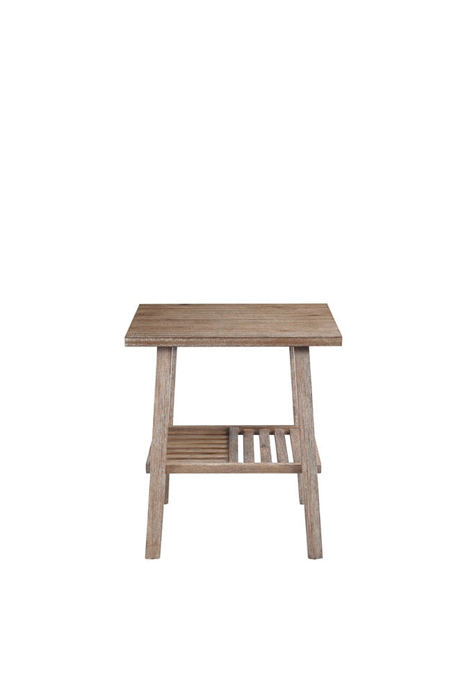 Boraam - Sonoma End Table [Barnwood Wire-Brush] - 75030 veiw 3