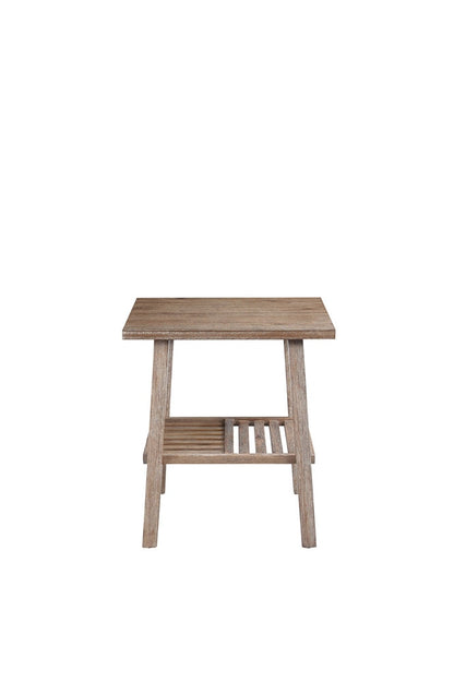 Boraam - Sonoma End Table [Barnwood Wire-Brush] - 75030 veiw 3