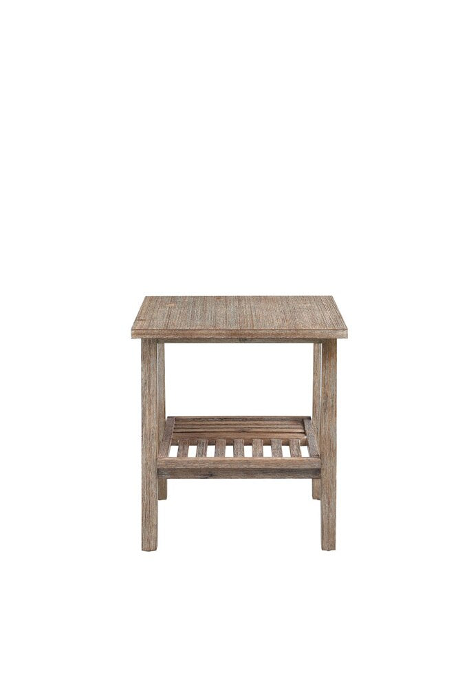 Boraam - Sonoma End Table [Barnwood Wire-Brush] - 75030 veiw 4