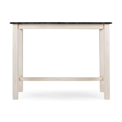 Boraam - Sonoma Pub Table - Antique White/European Black - 75136 view 2