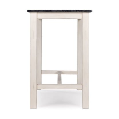 Boraam - Sonoma Pub Table - Antique White/European Black - 75136 view 3