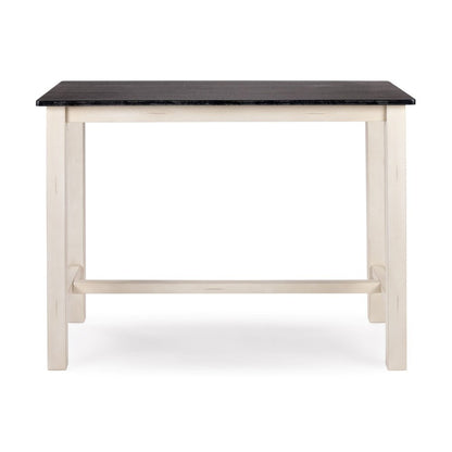 Boraam - Sonoma Pub Table - Antique White/European Black - 75136 view 4
