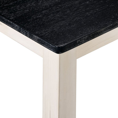 Boraam - Sonoma Pub Table - Antique White/European Black - 75136 view 6