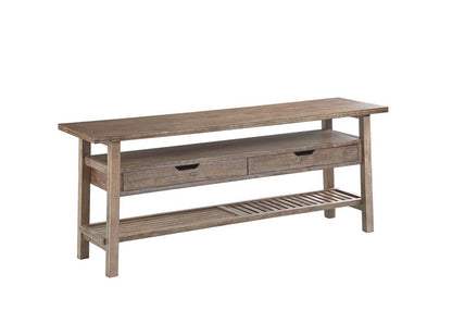 Boraam - Sonoma TV Stand [Barnwood Wire-Brush] - 75032 veiw 1