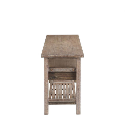 Boraam - Sonoma TV Stand [Barnwood Wire-Brush] - 75032 veiw 5