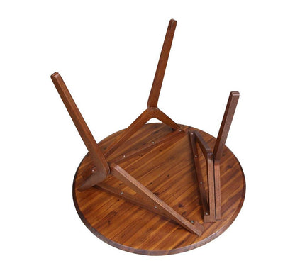 Boraam - Sydney Adjustable Table [Chestnut Wire-Brush] - 77347 veiw 5