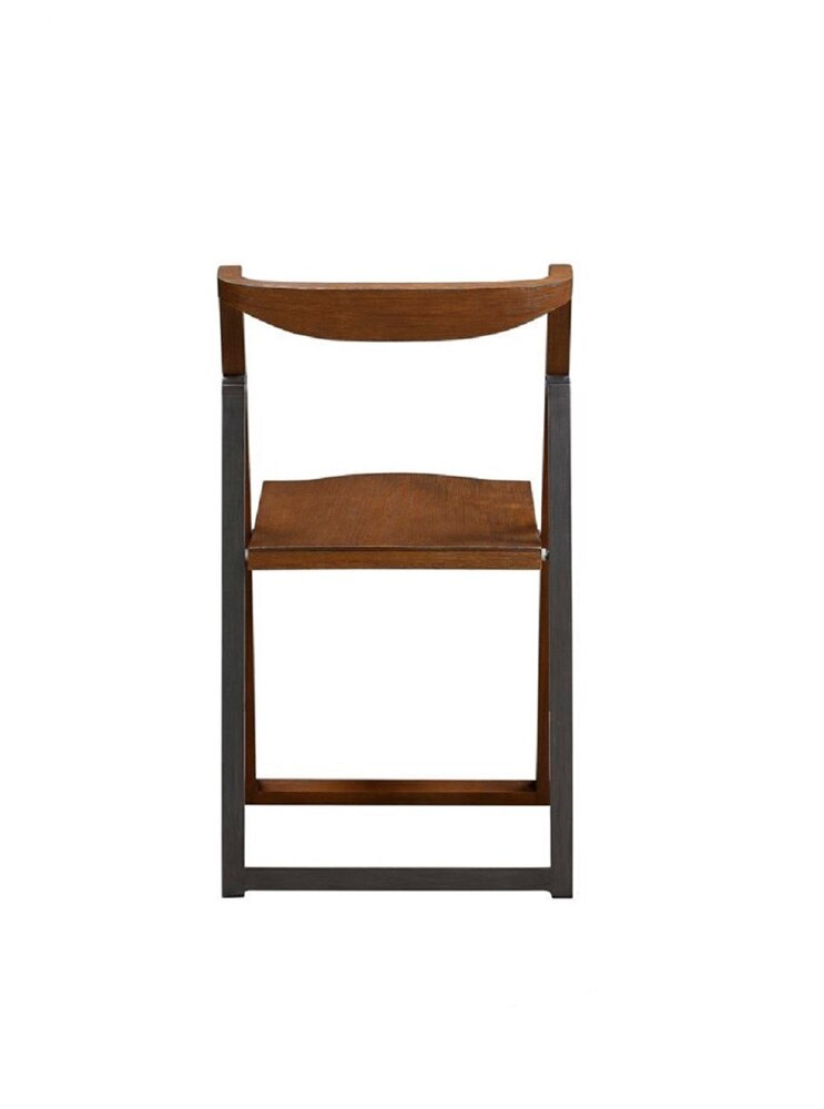 Boraam - Sydney Folding Chair, Set of 2, Chestnut Wire-Brush - 77348 veiw 6