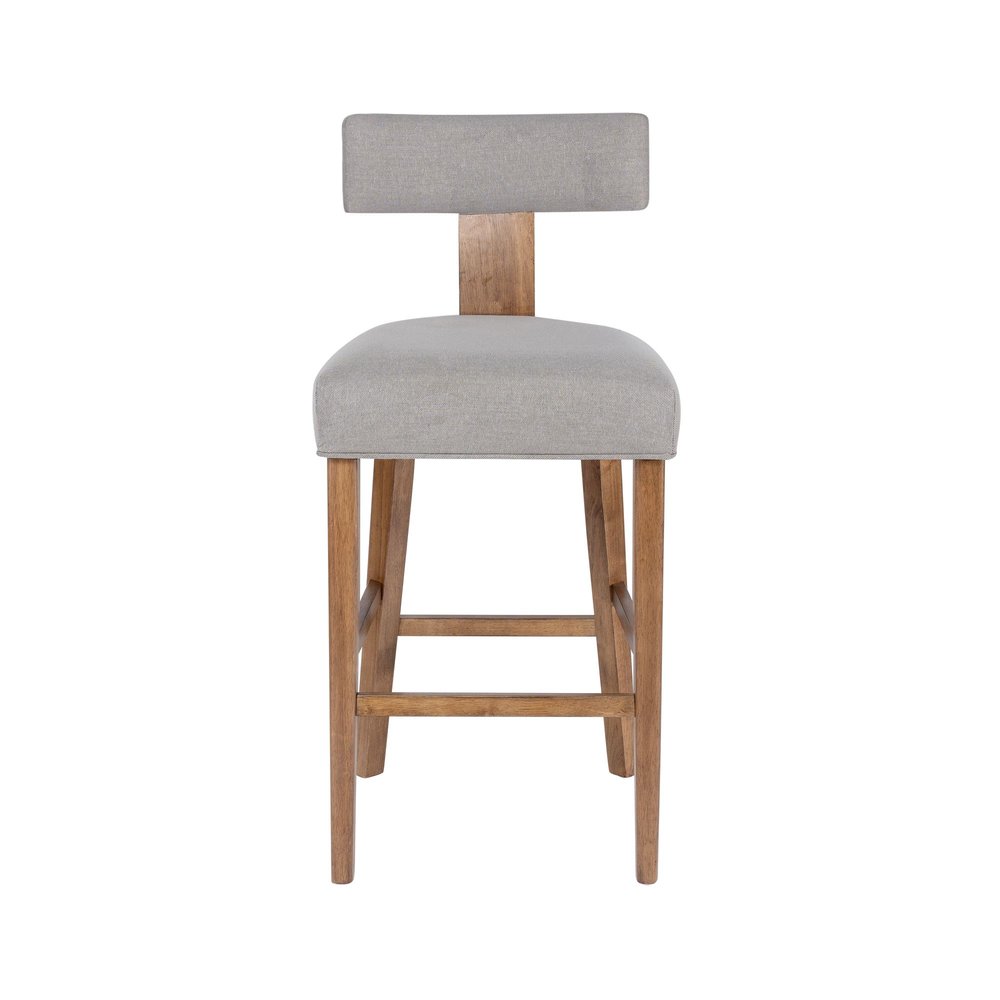 Boraam - Thalia T-Back Bar Stool with Fully Upholstered Cushion - 91129 view 1