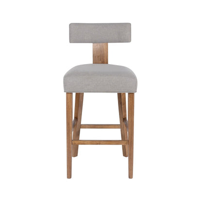 Boraam - Thalia T-Back Bar Stool with Fully Upholstered Cushion - 91129 view 1