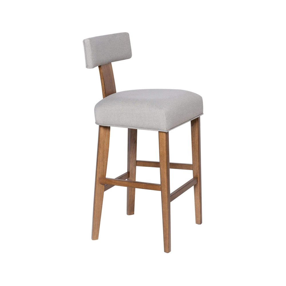 Boraam - Thalia T-Back Bar Stool with Fully Upholstered Cushion - 91129 view 2