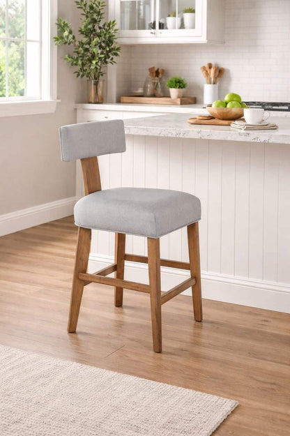 Boraam - Thalia T-Back Counter Stool with Fully Upholstered Cushion - 91124 view 8