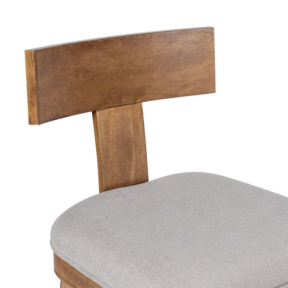Boraam - Theodora T-Back Counter Stool with Wood Seat Frame and Cushion - 91024 view 5