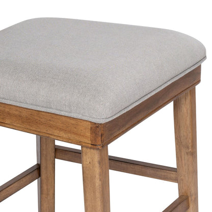 Boraam - Theodora T-Back Counter Stool with Wood Seat Frame and Cushion - 91024 view 6