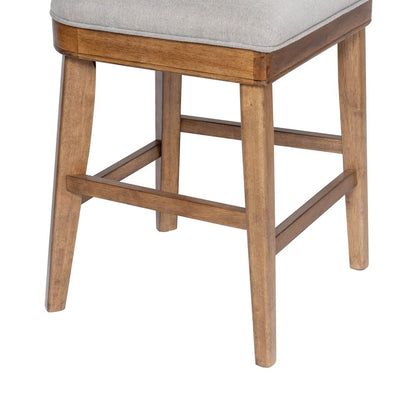 Boraam - Theodora T-Back Counter Stool with Wood Seat Frame and Cushion - 91024 view 7