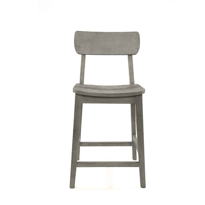 Boraam - Torino Wood Counter Stool - Fallen Rock - 88824 view 2