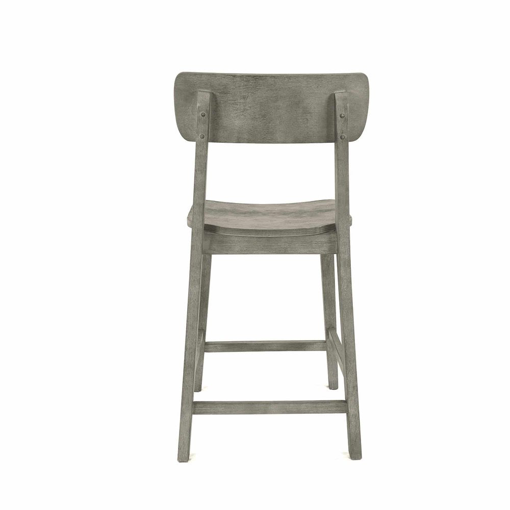 Boraam - Torino Wood Counter Stool - Fallen Rock - 88824 view 4