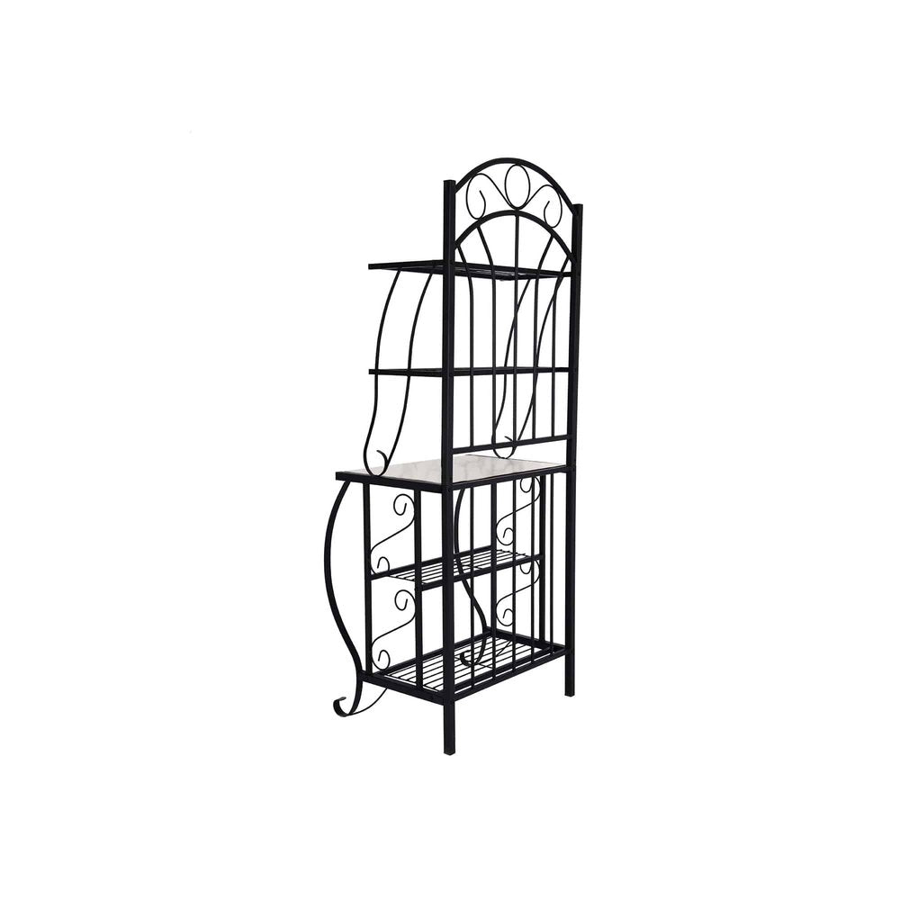 Boraam - Valencia Baker's Rack with Faux Marble Shelf - 12501 view 3