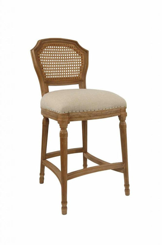 Boraam - Wilbrandt Hight Back Wood Bar Stool [Weathered Brush Nature] - 18121 veiw 1