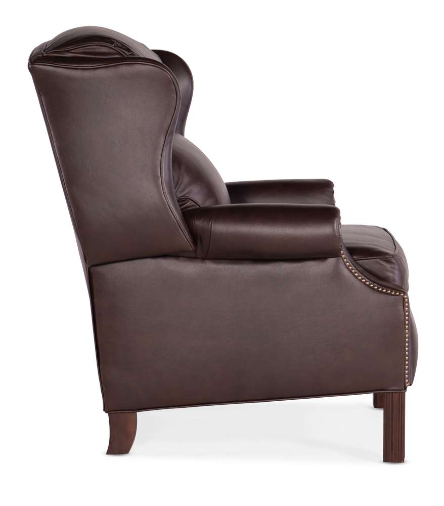 Bradington-Young - BYX - Chippendale Power Reclining Wing Chair - BYX-4114PB980008-88MHFN veiw 3