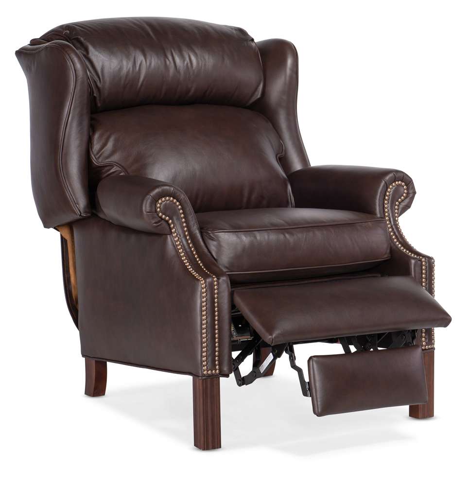 Bradington-Young - BYX - Chippendale Power Reclining Wing Chair - BYX-4114PB980008-88MHFN veiw 5