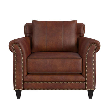 Bradington-Young - BYX - Richardson Stationary Chair 8-Way Tie - BYX-866-25980015-87PLNBTur veiw 1
