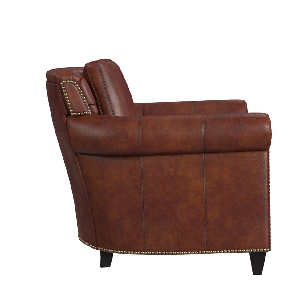 Bradington-Young - BYX - Richardson Stationary Chair 8-Way Tie - BYX-866-25980015-87PLNBTur veiw 3