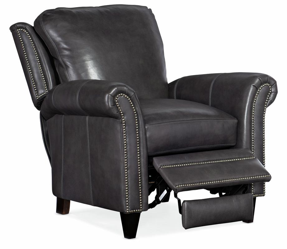 Bradington-Young - Richardson High Leg Reclining Lounger - Pushback Recline - Charcoal - BYX-4866980015-97PLGMTap veiw 4