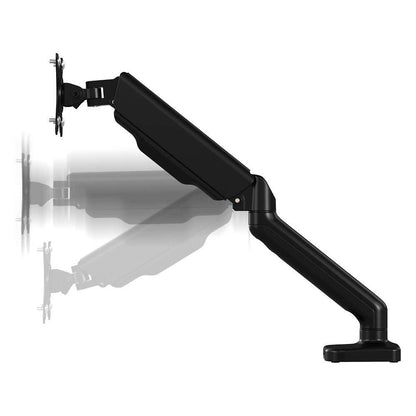 Bush Furniture - Adjustable Monitor Arm with USB Port in Satin Black - AC99890-03 veiw 4