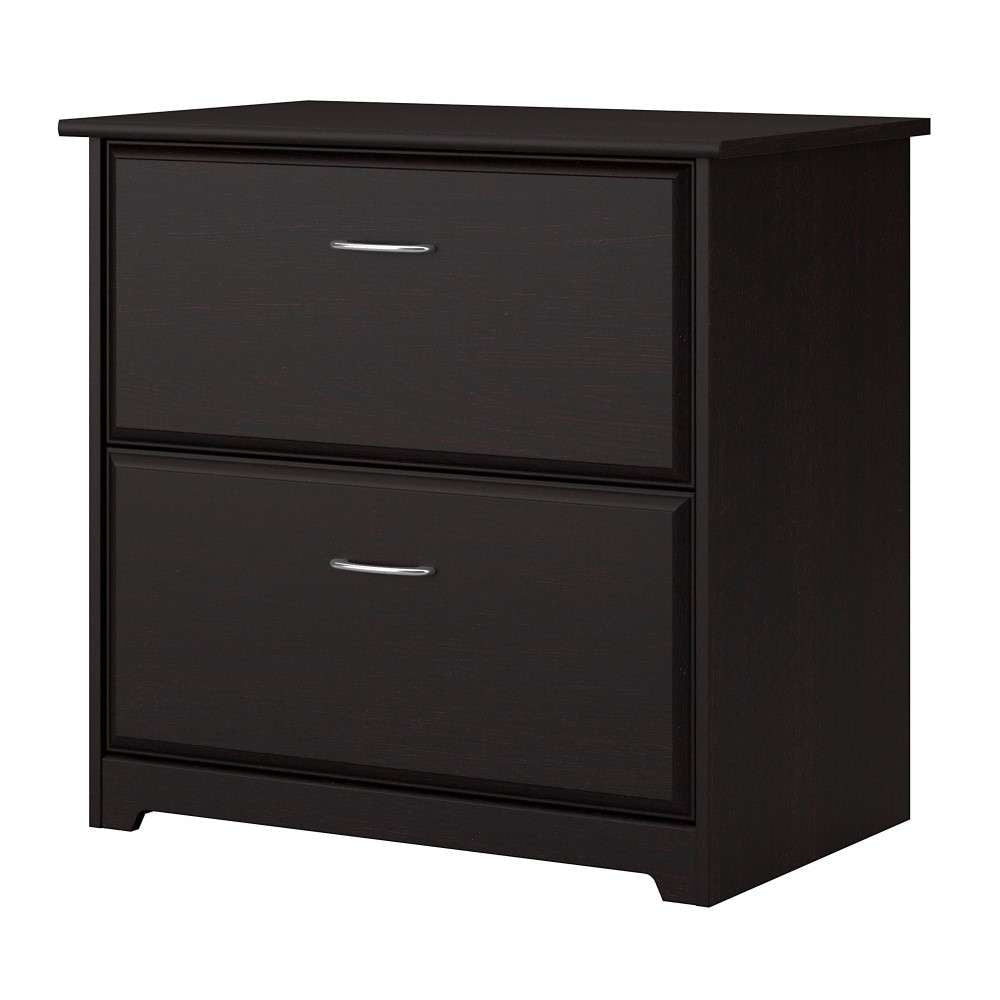 Bush Furniture Cabot 2 Drawer Lateral File Cabinet in Espresso Oak - WC31880 veiw 1