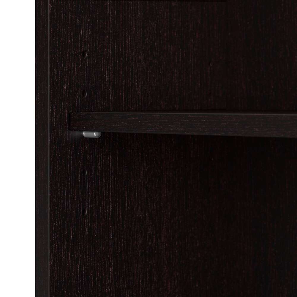Bush Furniture  -  Cabot 5 Shelf Bookcase in Espresso Oak  - WC31866 veiw 4