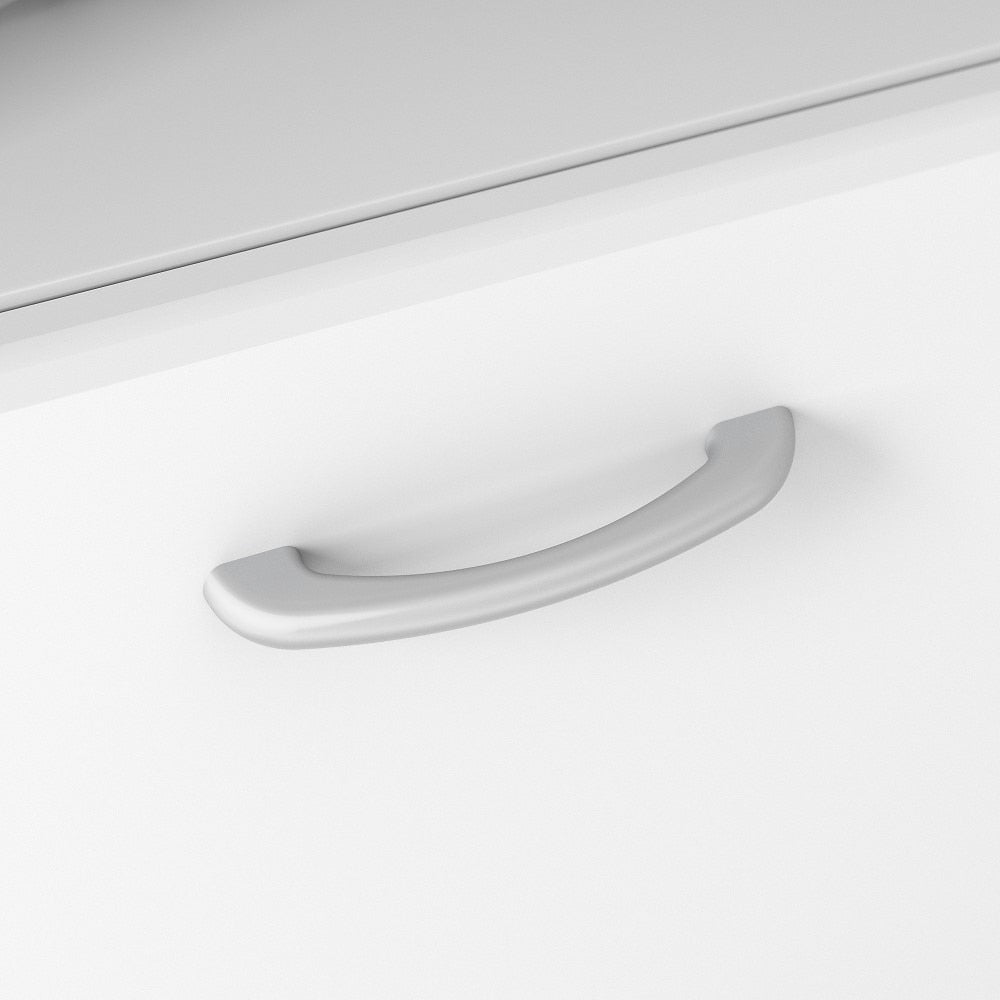 Bush Furniture - Cabot 60W L Shaped Computer Desk in White - WC31930K veiw 4