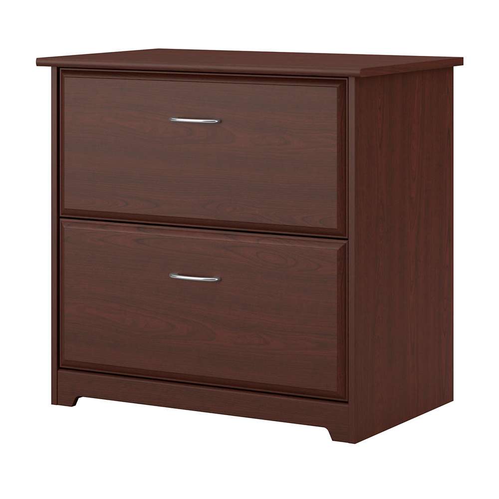 Bush Furniture  -  Cabot Lateral File Cabinet in Harvest Cherry  - WC31480 veiw 1