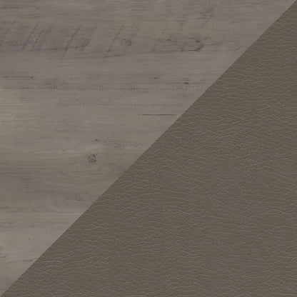 Bush Furniture - Coliseum 60W Designer Desk Set with Office Chair in Driftwood Gray - CSM014DG veiw 6