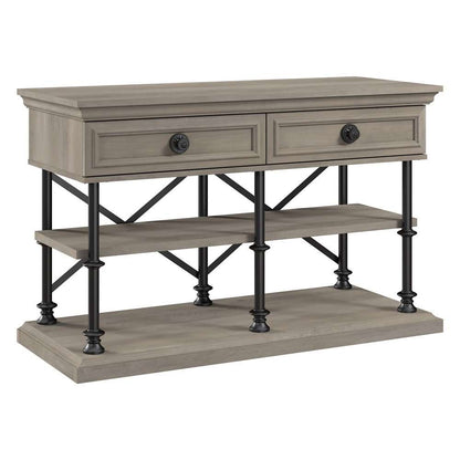 Bush Furniture - Coliseum Designer Console Table in Driftwood Gray - CST148DG-03 veiw 1