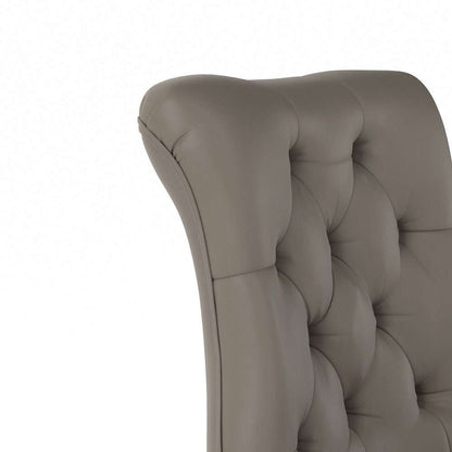 Bush Furniture - Coliseum Mid Back Tufted Office Chair in Driftwood Gray - CSMCH2301WGL-Z veiw 4
