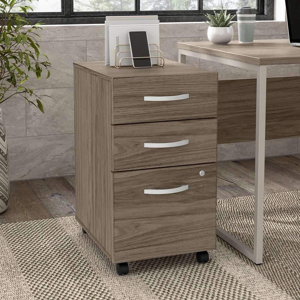 Bush Furniture Hybrid Mobile File Cabinet