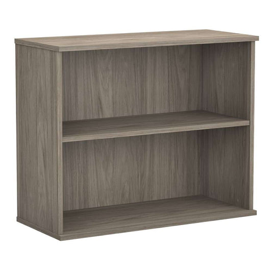 Bush Furniture - Hybrid Small 2 Shelf Bookcase in Modern Hickory - HY3036MH-Z veiw 1